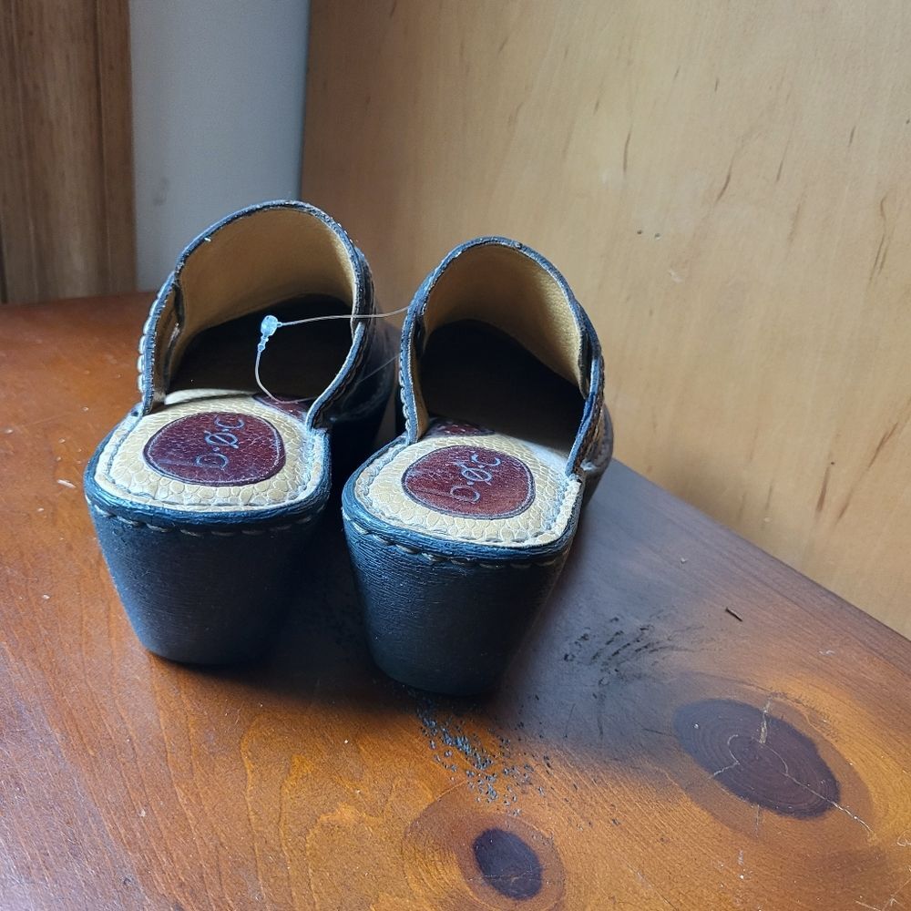 Born Leather Clogs - Size 7 - Picture 3 of 5